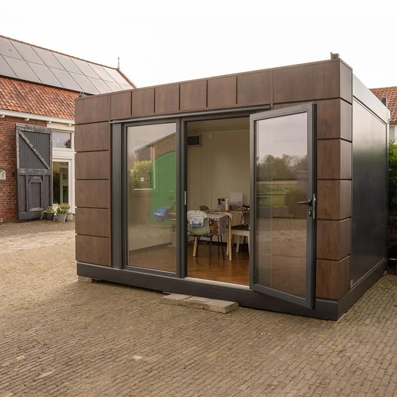 casetta da giardino ristrutturata di 12 m² – finitura in legno e antracite casetta da giardino ristrutturata di 12 m² – finitura in legno e antracite