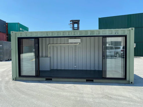container per uffici da 20 piedi con vetri laterali container per uffici da 20 piedi con vetri laterali